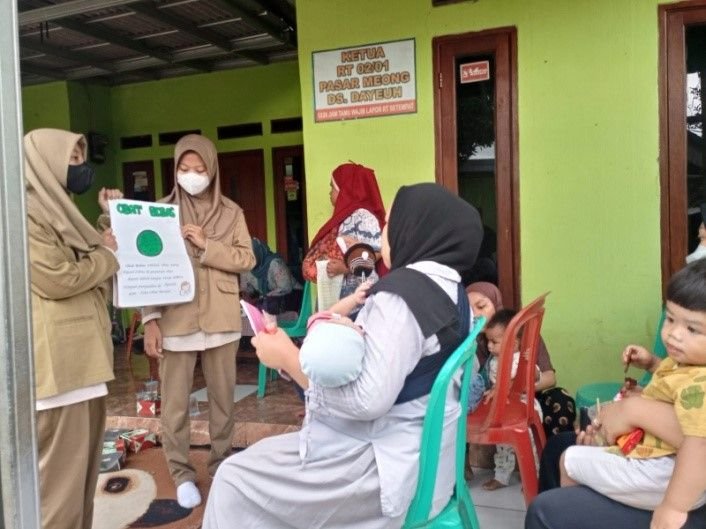 Kegiatan Posyandu di Kampung Krembangan RW 06